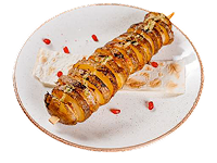 Картофель, жаренный на гриле